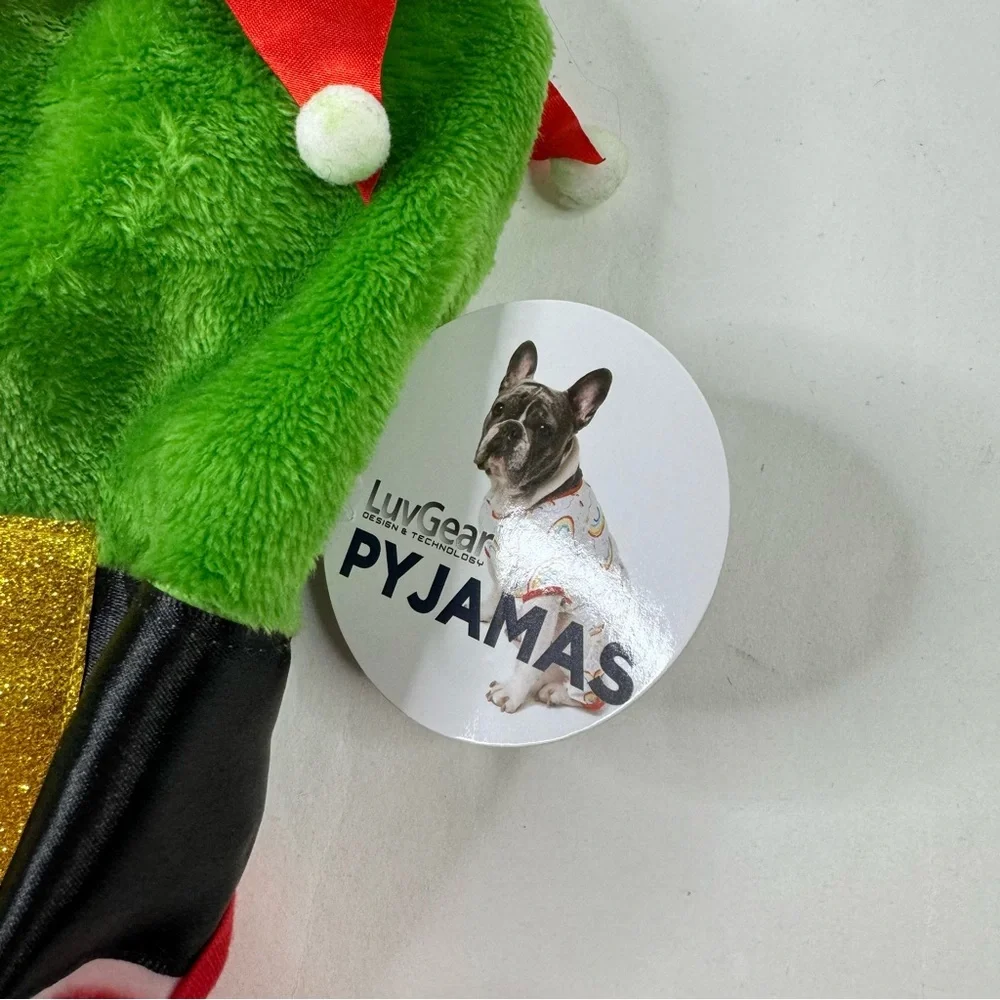 11x8” Small Dog Elf Christmas Costume